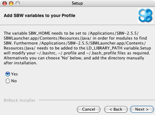 Setting Environment Variables